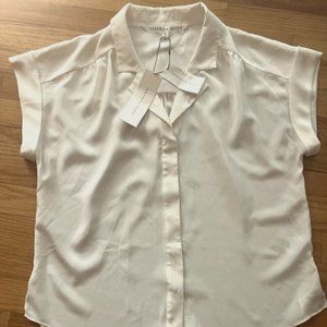Veronica Beard Merci Blouse NWT 10